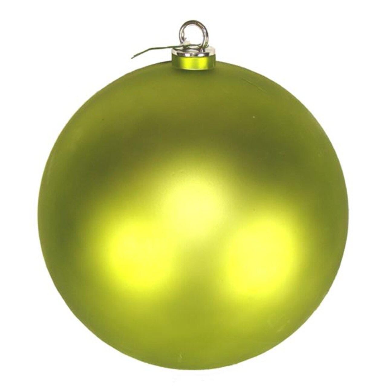Northlight Seasonal 31755271 Shatterproof Matte Green Kiwi Commercial Christmas Ball Ornament
